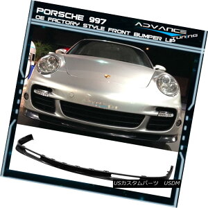 GAp[c For 06-12 Porsche 997 OE Factory Style Front Bumper Lip Unpainted - Urethane 06-12|VF997 OEHX^Ctgop[bvh - E^