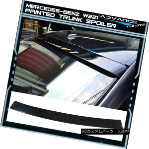 �G�A���p�[�c 07-13 Benz W221 4D Sedan Roof Spoiler OEM Painted Color #755 Steel Gray Metallic 07-13�x���cW221 4D�Z�_�����[�t�X�|�C���[OEM�h���J���[��755�X�`�[���O���[���^���b�N
