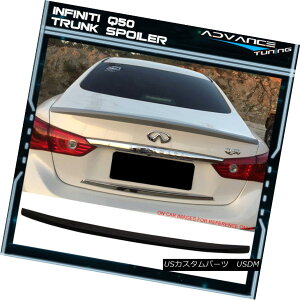 GAp[c Fits 15-18 Infiniti Q50 4DR Sedan Trunk Spoiler Painted #KH3 Black Obsidian tBbg15-18CtBjeBQ50 4DRZ_gNX|C[KH3j΂h