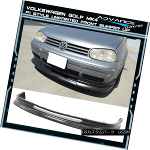 GAp[c For 99-04 Volkswagen VW Golf Mk4 MKIV P1 Style Front Bumper Lip Unpainted Black 99-04ptHNX[QVWStMk4 MKIV P1X^Ctgop[bvh