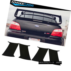 GAp[c Fits 02-07 Subaru Impreza WRX STI 4PC Trunk Spoiler Wing Stabilizer Support tBbg02-07XoCvbTWRX STI 4PCgNX|C[EBOX^rCUT|[g