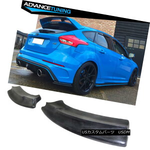 GAp[c Fits 16-17 Ford Focus RS Trim Rear Aprons Valences Lip PU 2PCS tBbg16-17tH[htH[JXRSgAGvValencesbvPU 2PCS