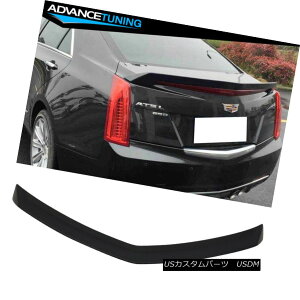 GAp[c Fits 13-18 Cadillac ATS Sedan V Style Trunk Spoiler Black ABS Plastic tBbg13-18LfbNATSZ_VX^CgNX|C[ubNABSvX`bN