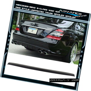 GAp[c 07-13 Benz S-Class W221 4Dr 4Door Unpainted ABS AMG Style Rear Trunk Spoiler 07-13 Benz S-Class W221 4Dr 4DoorhABS AMGX^CAgNEX|C[