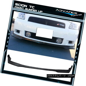 エアロパーツ For 05-10 Scion tC PU EVO Front Bumper Lip Spoiler Poly Urethane 05-10シオン用tC PU EVOフロントバンパーリップスポイラーポリウレタン