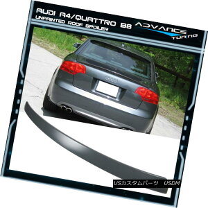 �G�A���p�[�c 09-14 Audi A4 Quattro B8 4Dr Unpainted ABS Rear Roof Spoiler 09-14�A�E�f�BA4�N���g��B8 4Dr���h��ABS���A���[�t�X�|�C���[