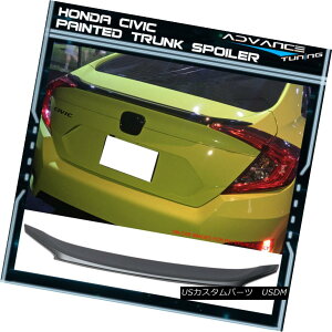 GAp[c 16-18 Honda Civic Sedan Trunk Spoiler OEM Painted #B607M Cosmic Blue Metallic 16-18z_VrbNZ_gNX|C[OEMhB607MRX~bNu[^bN