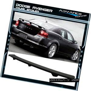 GAp[c Matte Black! Fits 08-14 Dodge Avenger OE Factory Style ABS Trunk Spoiler Wing }bgubNI tBbg08-14hbWAxW[OEHX^CABSgNX|C[EBO