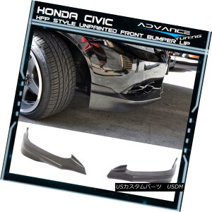 GAp[c For 12-13 Honda Civic 9Th Gen Coupe 2Dr HFP Front Bumper Lip Spoiler Urethane PU 12-13z_VrbN9Th GenN[y2Dr HFPtgop[bvX|C[E^PU