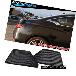 GAp[c V2 Style Universal GT Trunk Spoiler Wing Side Plate Add On Carbon Fiber CF V2X^Cjo[TGTgNEX|C[ECOTChEv[gɒYf@CFǉ