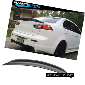 GAp[c Fits 08-17 Mitsubishi Lancer EVO X 10 MR GSR JDM Duckbill RS ABS Trunk Spoiler tBbg08-17OHT[EVO X 10 MR GSR JDM_bNrRS ABSgNX|C[