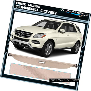 GAp[c For 12-15 Mercedes-Benz ML Series ML350 Beige Tonneau Cover Cargo Cover 12-15 Mercedes-Benz MLV[YML350x[Wgm[Jo[J[SJo[