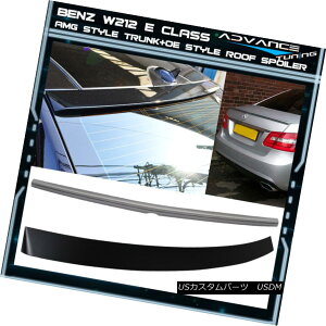 GAp[c 10-16 Benz E Class W212 4Dr AMG Style Trunk + OE Roof Spoiler Unpainted ABS 10-16xcENXW212 4Dr AMGX^CgN+ OE[tX|C[hABS