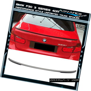 GAp[c 12-18 BMW 3-Series F30 4Dr 4Door P Unpainted ABS Rear Trunk Spoiler 12-18 BMW 3V[YF30 4Dr 4hAPhABSAgNEX|C[