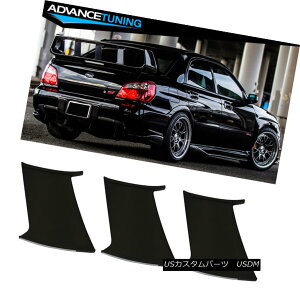GAp[c Fits 02-07 Subaru Impreza WRX STI 3PC Trunk Spoiler Wing Stabilizer Support tBbg02-07XoCvbTWRX STI 3PCgNX|C[EBOX^rCUT|[g