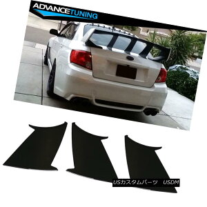 GAp[c Fits 08-14 WRX 08-11 Impreza STI 3PC Trunk Spoiler Wing Stabilizer Support tBbg08-14 WRX 08-11CvbTSTI 3PCgNX|C[EBOX^rCUT|[g