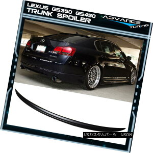GAp[c Fits 06-12 Lexus GS350 GS450 OE Style Unpainted ABS Trunk Spoiler tBbg612NTXGS350 GS450 OEX^ChABSgNX|C[