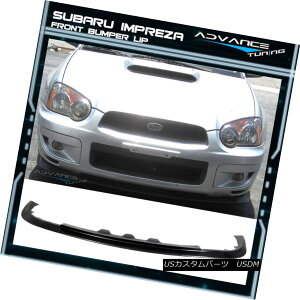 GAp[c For 04-05 Subaru Impreza 4Dr Front Bumper Lip Spoiler STI Style Black PP 04-05XoCvbT4Drtgop[bvX|C[STIX^CubNPP