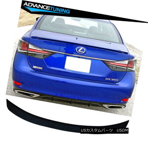 GAp[c Fits 13-18 Lexus GS350 450 F Sport OE Factory Trunk Spoiler Matte Black ABS tBbg13-18NTXGS350 450h FX|[cOEMHgNX|C[}bgubNABS
