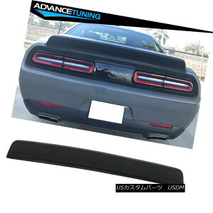 �G�A���p�[�c Fits 15-18 Dodge Challenger Ikon Duckbill Trunk Wing Spoiler Unpainted Black �t�B�b�g15-18�_�b�W�`�������W���[�C�R���_�b�N�r���g�����N�E�B���O�X�|�C���[���h���̍�