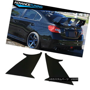 GAp[c Fits 15-18 Subaru WRX STI 2PC Trunk Spoiler Wing Stabilizer Support Add On tBbg15-18XoWRX STI 2PCgNX|C[EBOX^rCU[T|[gAhI