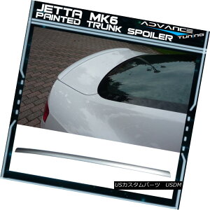 GAp[c 11-14 VW Jetta MK6 OE Painted #LA7W Reflex Silver Metallic Trunk Spoiler 11-14 VWWFb^MK6 OEhς݁LA7WtbNXVo[^bNgNEX|C[