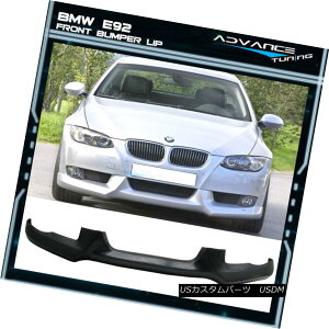 �G�A���p�[�c Fit For 07-10 BMW E92 335 330 Urethane Front Bumper Lip Spoiler 07-10�pBMW E92 335 330�E���^���t�����g�o���p�[���b�v�X�|�C���[ �y���s�A���i�z