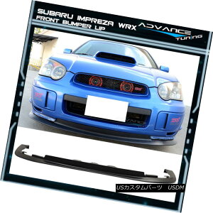 GAp[c Fit For 04-05 Subaru Impreza WRX STI PP V-Limited Front Bumper Lip Spoiler tBbg04-05XoCvbTWRX STI PP V-tgop[bvX|C[