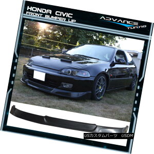 GAp[c Fits 92-95 Honda Civic 2 3 Door Type C Front Bumper Lip Spoiler Bodykit Urethane tBbg92-95z_VrbN2 3hA^CvCtgop[bvX|C[{fBLbgE^