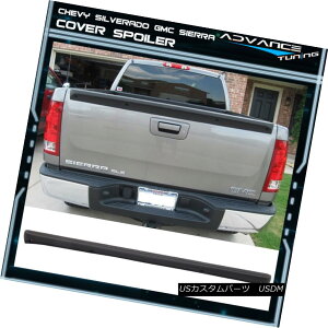GAp[c 07-13 Chevy Silverado Sierra Tailgate Molding Wing Spoiler PP Top Cap Protector 07-13V{[Vo[hVGe[Q[g[fBOECOX|C[PPgbvLbvveN^[