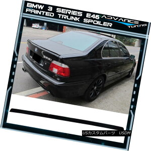 GAp[c 99-05 BMW 3 Series 4Dr E46 Painted #668 Jet Black Trunk Spoiler - PUF 99-05 BMW 3V[Y4Dr E46yCg668WFbgubNgNEX|C[ - PUF