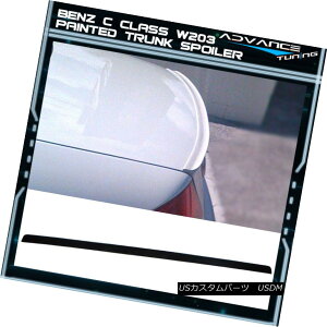 GAp[c 01-07 Benz C Class W203 2D Painted #040 Black Trunk Spoiler - PUF 01-07xcCNXW203 2Dh040ubNgNX|C[ - PUF