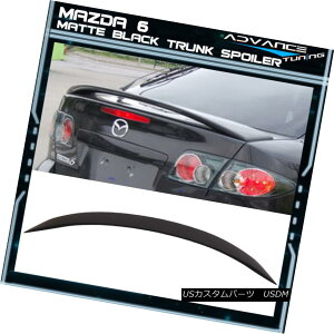GAp[c Fits 03-08 Mazda 6 Mazda6 Sedan Flush Mount OE Style Matte Black Trunk Spoiler tBbg03-08}c_6}c_6Z_tbV}EgOEX^C}bgubNgNX|C[