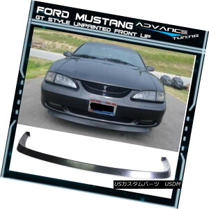 GAp[c Fits 94-98 Ford Mustang Chin Front Bumper Lip Spoiler Bodykit Poly Urethane tBbg94-98tH[h}X^O`tgop[bvX|C[{fBLbg|E^