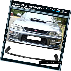 GAp[c Urethane Fit For 97-01 Subaru Impreza WRX STI Front Bumper Lip Spoiler Bodykit E^tBbg97-01pXoCvbTWRX STItgop[bvX|C[{fBLbg