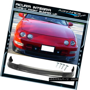 �G�A���p�[�c For 94-97 Acura Integra Front Bumper Lip Spoiler Type-C Polyurethane PU 94-97 Acura Integra�t�����g�o���p�[���b�v�X�|�C���[�^�C�vC�|���E���^��PU �y���s�A���i�z