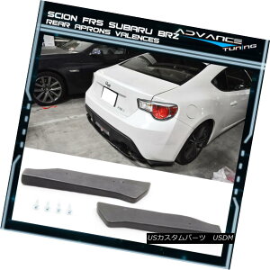 GAp[c Fit For 13-17 Scion FRS Subaru BRZ FT86 CS Bottom Line Rear Aprons Valances PU 13-17VIFRSptBbgXoBRZ FT86 CS{gCAGvoTPU