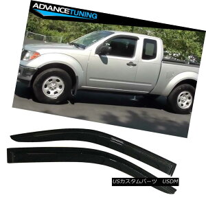 GAp[c Fits 05-17 Nissan Frontier Acrylic Window Visors 2Pc tBbg05-17YteBAANoCU[2Pc