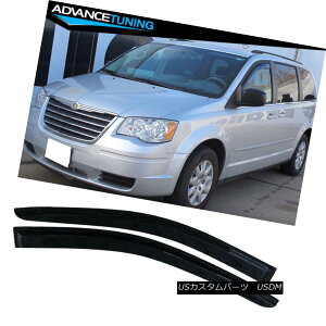 GAp[c Fits 08-16 Grand Caravan Chrysler Town  Country Acrylic Window Visors 2Pc 08-16OhLoNCX[^Eamp; Jg[ANoCU[2Pc