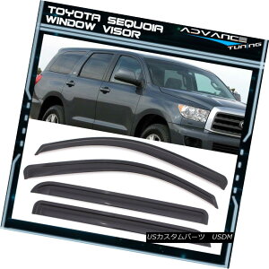 �G�A���p�[�c Fits 08-18 Toyota Sequoia Acrylic Window Visors 4Pc 08-18�g���^�Z�R�C�A�A�N�������o�C�U�[4Pc�ɓK��