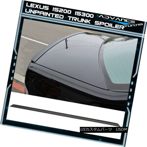 GAp[c Fits 98-05 Lexus IS250 350 IS300 XE10 PV Style Unpainted Black PUF Trunk Spoiler tBbg98-05NTXIS250 350 IS300 XE10 PVX^ChubNPUFgNEX|C[
