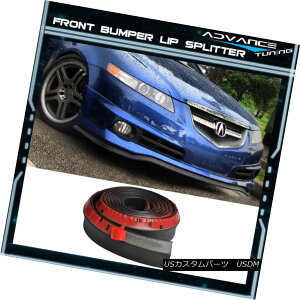 GAp[c 100 Inch For Acura Front Lip Splitter Body Spoiler Valance Chin EZ To Install ALtgbvXvb^[{fB[X|C[̂߂100C`