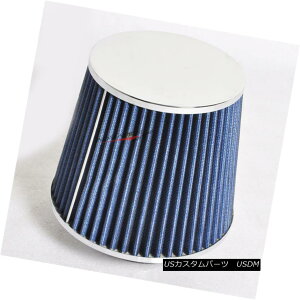 GAp[c Fit For Lancer Eclipse RX7 RX8 P Style Intake 3 Blue Cold Air Inlet Filter T[GNvXRX7 RX8 PX^CCe[N3u[GACbgtB^[ɓK