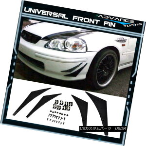 GAp[c Universal Front Bumper Flexible Add On Spoiler Canards Splitters Fins 4PC - PU jo[Ttgop[tLVuAhIX|C[Ji[hXvb^[tB4PC - PU