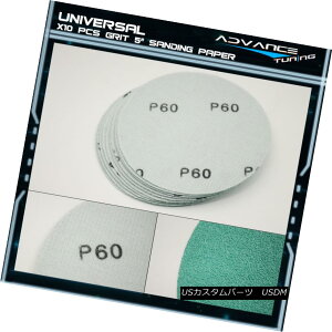 GAp[c Disc 60 Grit 5 PSA Auto Sanding Paper Sheets Repair Sandpaper Magic Tape 10Pcs fBXN60Obg5 PSAI[gTfBOy[p[V[gCThy[p[}WbNe[v10