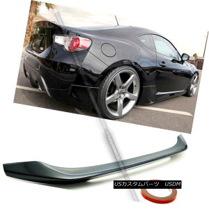 エアロパーツ Fits 13 14 15 16 FRS BRZ JDM FA Style Real Carbon Fiber Rear Trunk Wing Spoiler フィット13 14 15 16 FRS BRZ JDM FAスタイルリアルカーボンファイバーリアトランクウイングスポイラー