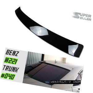 GAp[c 2007-2013 S400 PAINTED#040 MERCEDES BENZ S550 W221 ROOF SPOILER 4DR S350 S450 2007-2013 S400h040ZfXxcS550 W221[tX|C[4DR S350 S450