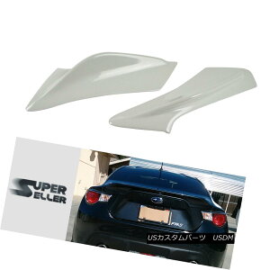 GAp[c Trunk Side Spoiler For TOYOTA GT86 Painted #K1X White SUBARU BRZ FR-S 2017 g^GT86pgNTChX|C[K1XzCgSUBARU BRZ FR-S 2017