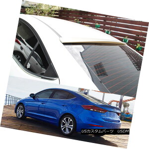 GAp[c Unpaint ABS 2018 For Hyundai Elantra AD Avante LE GLS Sedan OE Type Roof Spoiler Hyundai Elantra AD Avante LE GLSZ_OE^Cv[tX|C[