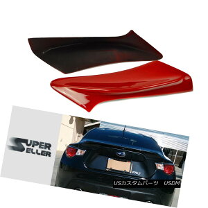 GAp[c Trunk Side Spoiler For TOYOTA GT86 Painted #C7P Red SUBARU BRZ FR-S 2017 g^GT86pgNTChX|C[C7PbhSUBARU BRZ FR-S2017